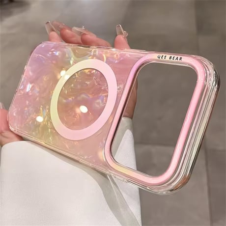 S75833 オーロラカラー MagSafe対応 iPhoneケース