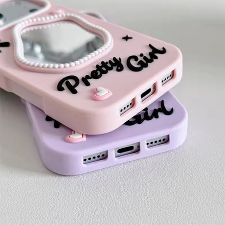 S75950 プリティガールミラーiPhoneケース