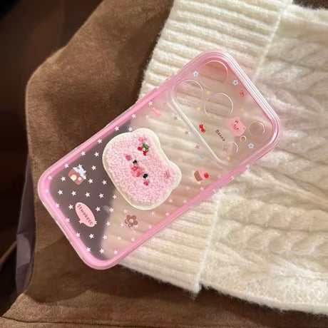 L62552 もこもこアニマルiPhoneケース