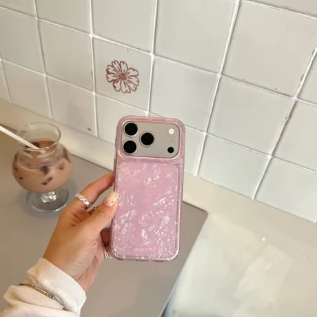 S76005 ニュアンスシェルiPhoneケース