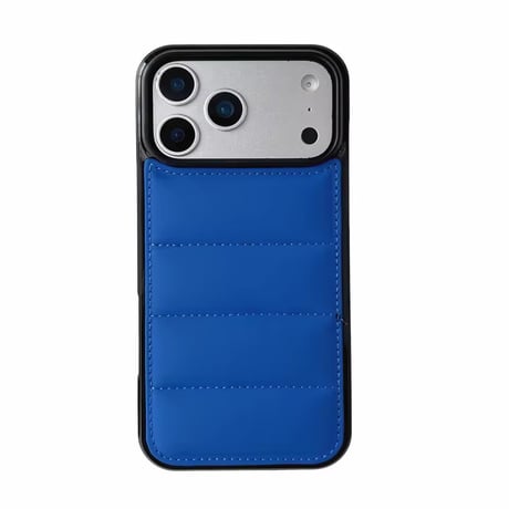 S75996 ダウン風キルティングiPhoneケース