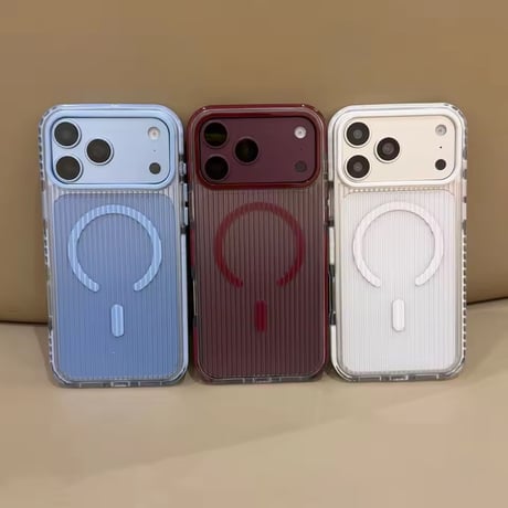 L62537 カラーフレームMagSafe対応iPhoneケース