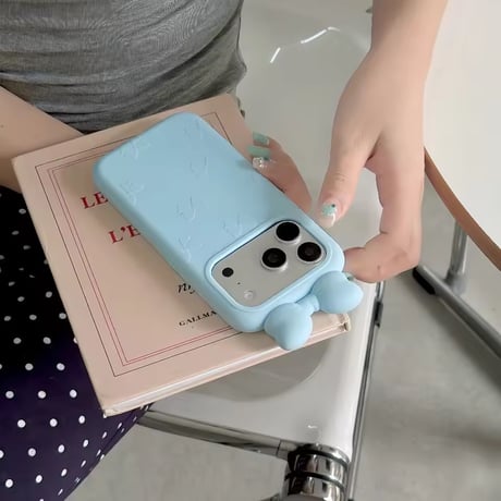 S75954 立体リボンパステルiPhoneケース