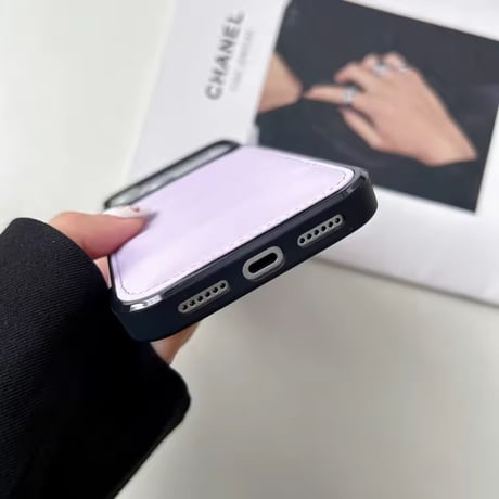 S75996 ダウン風キルティングiPhoneケース