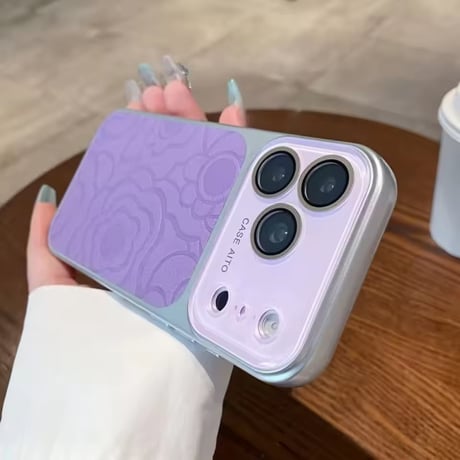S75796 フラワーライン iPhoneケース