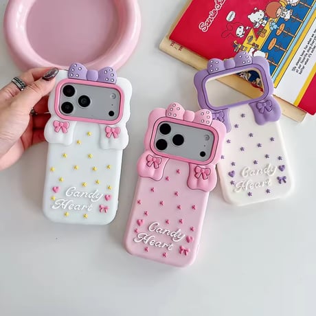 S76003 キャンディリボンiPhoneケース