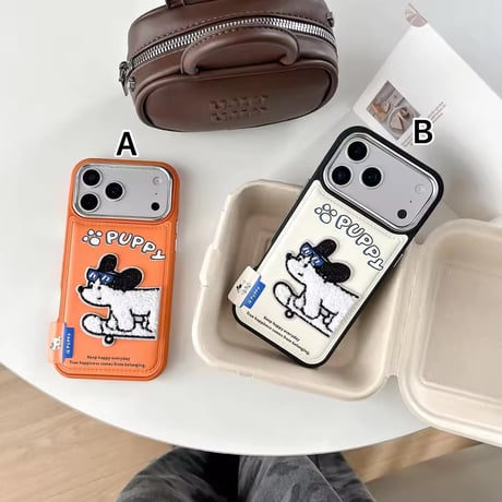 S75909 スケーターパピーiPhoneケース