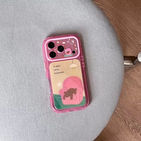 S75914 おひるねベアiPhoneケース