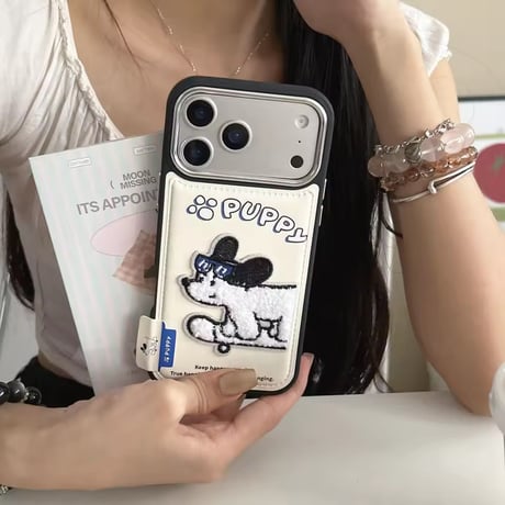 S75909 スケーターパピーiPhoneケース