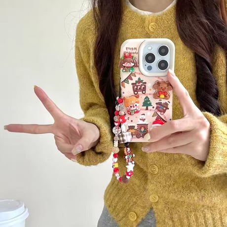 K23321  クリスマスパーティーiPhoneケース