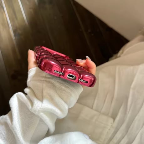 S75977 3DメタリックバブルiPhoneケース