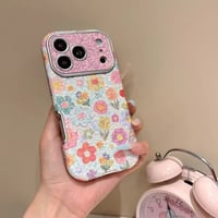 S75747 パステルフラワー iPhoneケース
