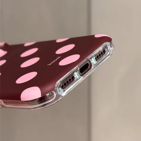 S75991 レトロドットiPhoneケース