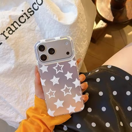 S75774 スタープリント iPhoneケース