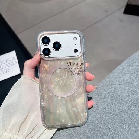 【即納商品】S75075 オーロラシェル MagSafe対応 iPhoneケース