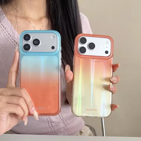 S75714 オーロラグラデーション iPhoneケース
