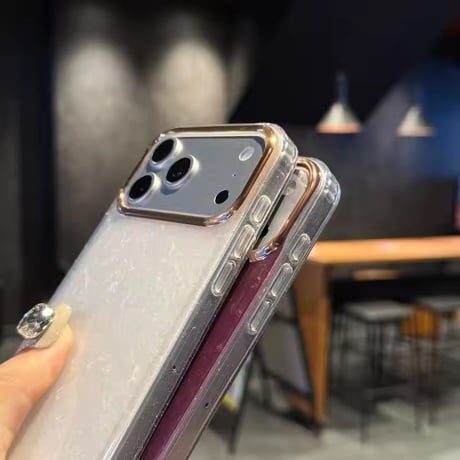 S75889 きらめきラメカラーiPhoneケース