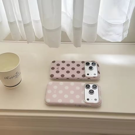S75978 レトロドットiPhoneケース