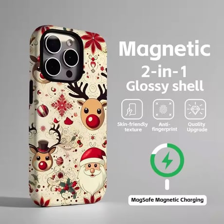 S75892 クリスマスコレクションMagSafe対応iPhoneケース