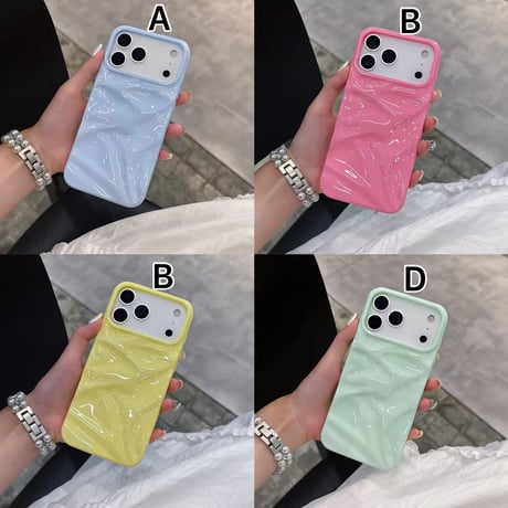 【即納商品】S75050 ぷるツヤウェーブ iPhoneケース