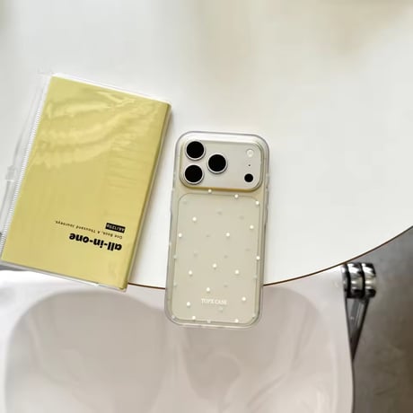 S75711 クリアドット パステルカラー iPhoneケース