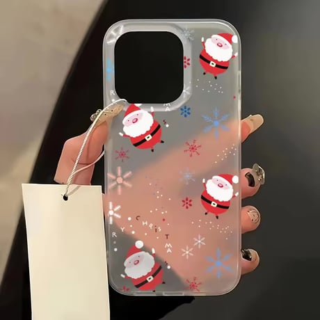 L62544 クリスマスモチーフiPhoneケース