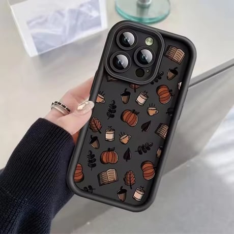 S75866 オータムモチーフ iPhoneケース