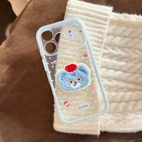 L62552 もこもこアニマルiPhoneケース