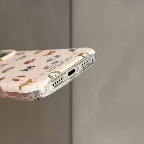 S75771 わんこフェイス ドット iPhoneケース