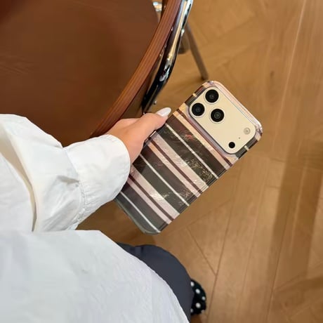 S75936 レトロボーダーiPhoneケース