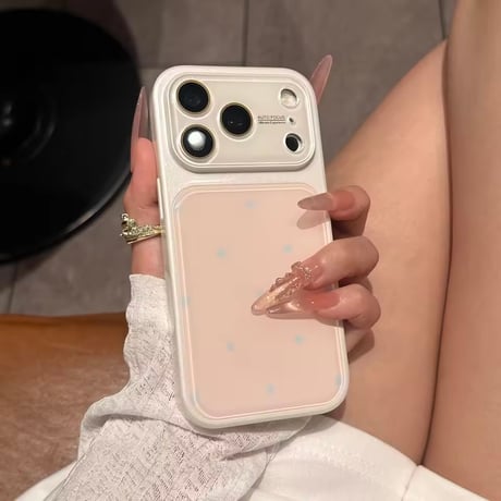 S75952 パステルドットiPhoneケース