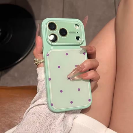 S75952 パステルドットiPhoneケース
