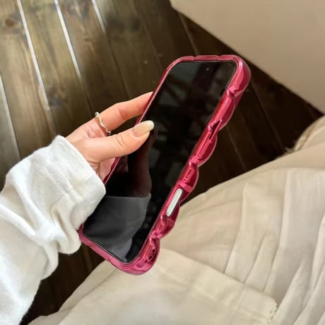 S75977 3DメタリックバブルiPhoneケース