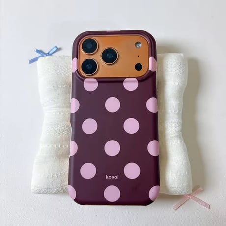 S75991 レトロドットiPhoneケース