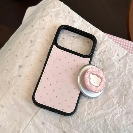 K23204 くまモチーフ MagSafeソケット付き iPhoneケース