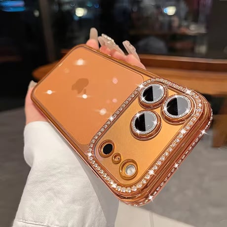 【即納商品】L61376 Sparkle Frame Clear Case（スパークルフレームクリアケース）