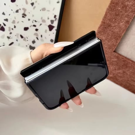 K23322 リングスタンド付きレザー風MagSafe対応iPhoneDuoケース