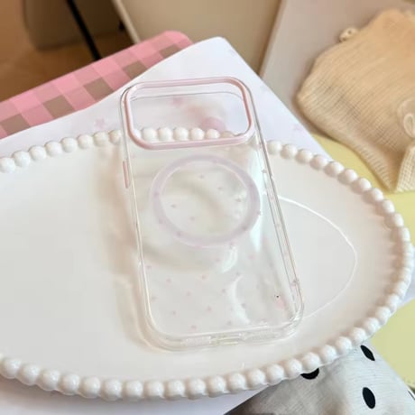 L62498 スタークリア MagSafeiPhoneケース