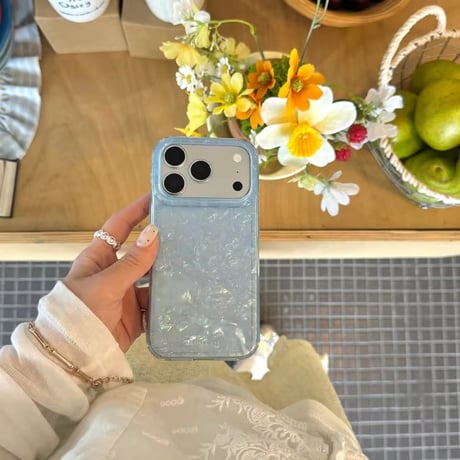 S76005 ニュアンスシェルiPhoneケース