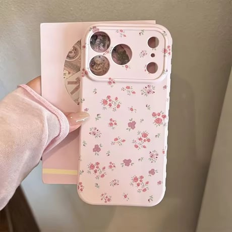 S75908 プチローズガーデンiPhoneケース