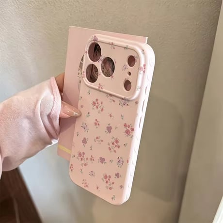 S75908 プチローズガーデンiPhoneケース