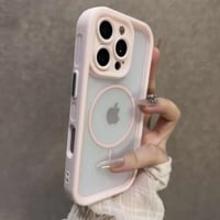 【即納商品】L62286 フレームカラーMagSafe対応iPhoneケース