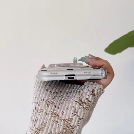 K23364 アニマルリングスタンドiPhoneDuoケース