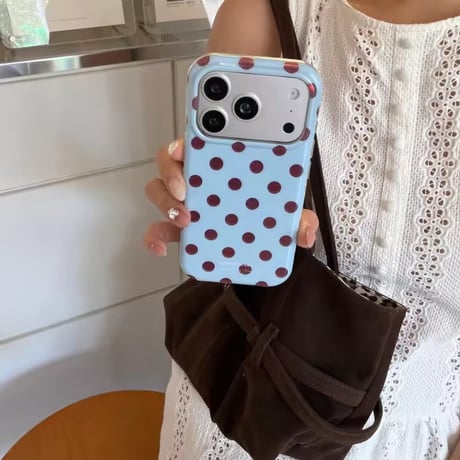 S75925 レトロドットiPhoneケース