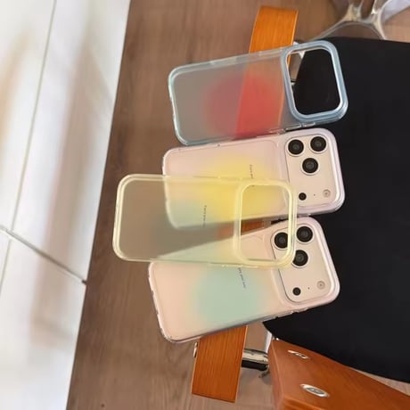 L62486 ニュアンスクリアカラー iPhoneケース