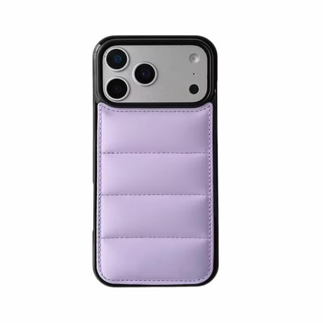 S75996 ダウン風キルティングiPhoneケース