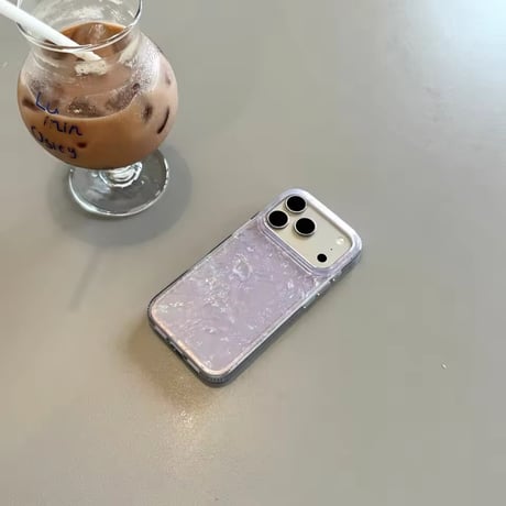 S76005 ニュアンスシェルiPhoneケース