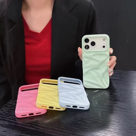 【即納商品】S75050 ぷるツヤウェーブ iPhoneケース
