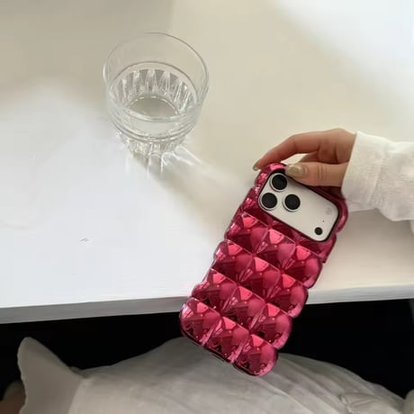 S75977 3DメタリックバブルiPhoneケース