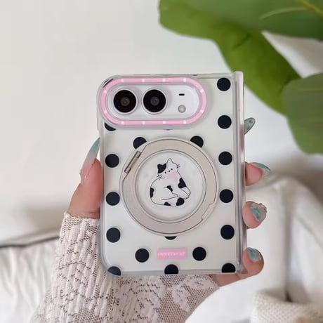 K23364 アニマルリングスタンドiPhoneDuoケース